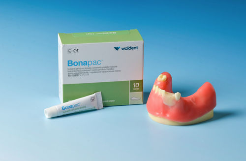 Curativo parodontal - Bonapac™ - WaldentBiotech - em celulose / absorvente