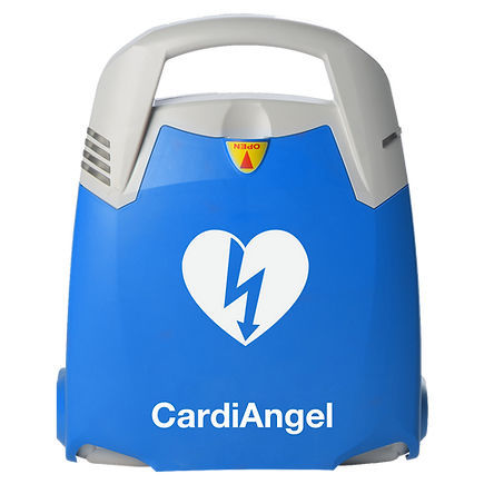 Desfibrilador externo automático - CardiAngel - para espaço público / bifásico / impermeável