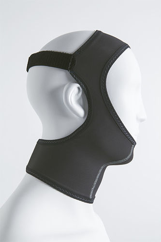 Máscara compressiva unissexo - NOVATEX MEDICAL - preta / cinza