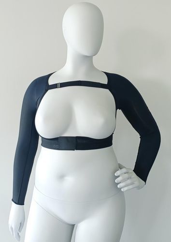Braçadeira de compressão pós-cirurgia - HA 73 - NOVATEX MEDICAL - para mulher / azul