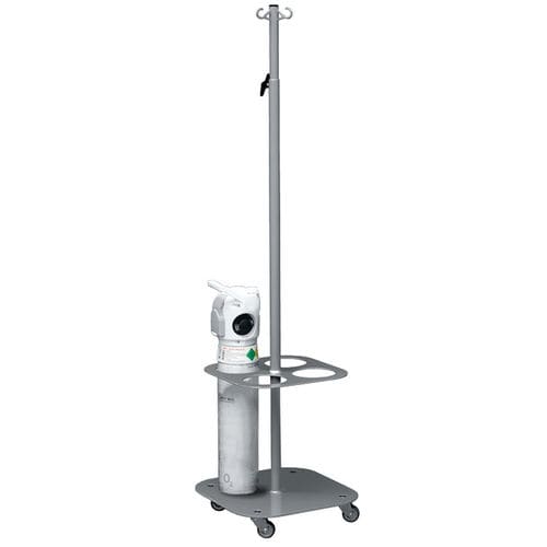 Carrinho para bomba de infusão - HIH-GDS-18-4-4H-316SS - Handle-iT - hospitalar / de transporte / em aço inoxidável