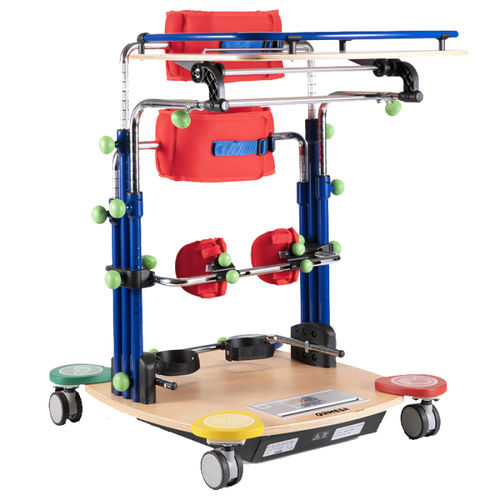 Estabilizador vertical infantil - APP - RMS Rehab - de altura regulável / com rodízios