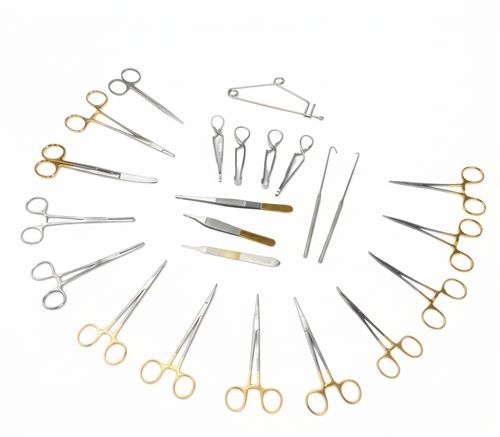 Kit de instrumentos veterinários para cirurgia geral - BI-001572 - Bisons International