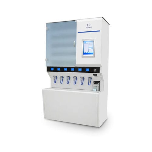 Sistema automático de distribuição para farmácia - Shenzhen RSS Technology Co., Ltd. - de medicamentos / com touch screen