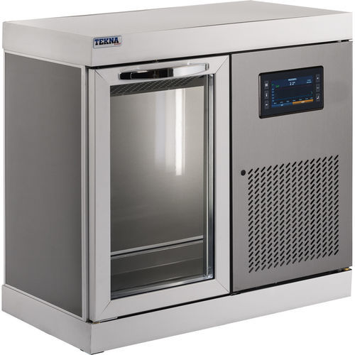 Freezer de laboratório - 1SBM NFA - Teknaline Srl - de embutir / com 1 porta / com porta de vidro