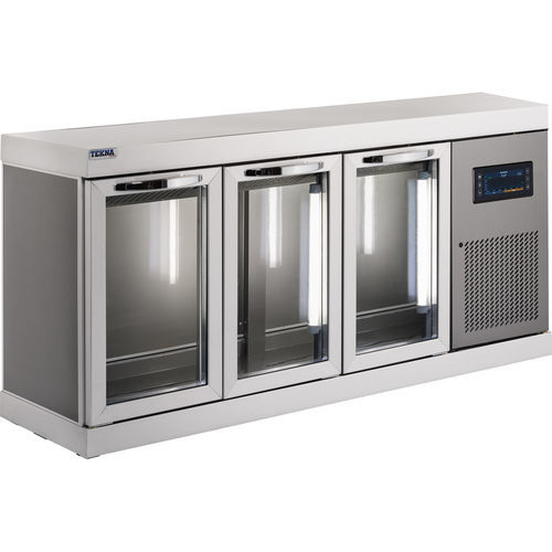 Refrigerador de laboratório - 3 SBM NFN - Teknaline Srl - de embutir / com 3 portas / com porta de vidro