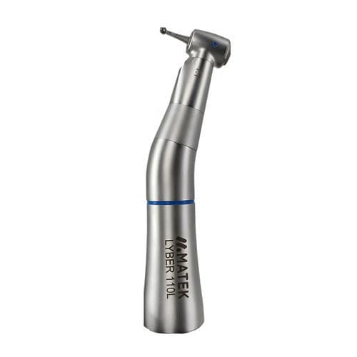 Contra-ângulo odontológico - LYBER 110L - Matek Dental Solutions - pneumático / de aço