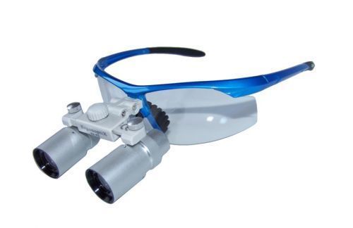 Lupa cirúrgica com armação - micro Prism - ErgonoptiX Alon Sabsay - Flip-Up / com fotóforo