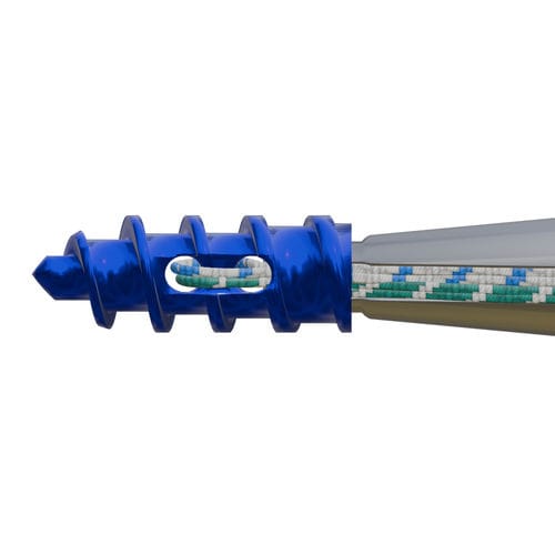 Âncora de sutura pequenas articulações - MiniTi™ - Ortho-Design - não absorvível