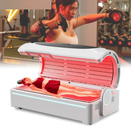 Aparelho de fototerapia para recuperação muscular - 00762 - Zhengzhou Magique Huaer Biotechnology - tipo cama / com infravermelho / luz vermelha