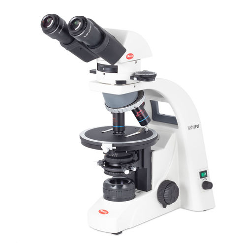 Microscópio óptico - BA310 POL  - Motic Europe - de laboratório / vertical / Siedentopf