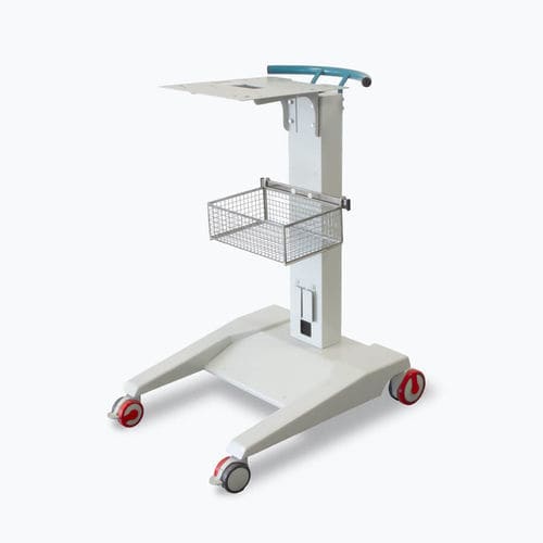Carrinho para hospital - Mobi-endos - para bisturi elétrico / para tratamentos / com cesto