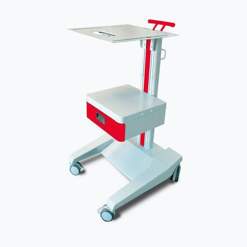 Carrinho cirúrgico - KEB - Mobi-endos - para sala de cirurgia / para bisturi elétrico / de transporte