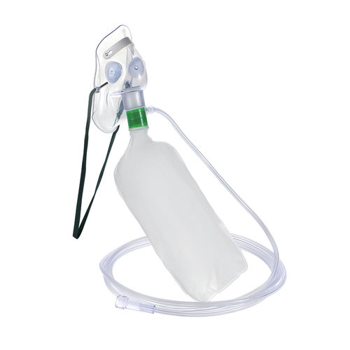 Máscara de oxigênio em PVC - OS-D00000 series - AirICU. Inc - regulável / transparente