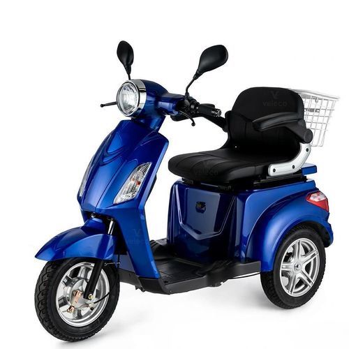 Scooter elétrica de mobilidade reduzida - 15-BLU - Veleco - de 3 rodas / com cesta