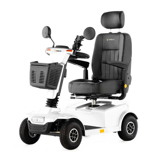 Scooter elétrica de mobilidade reduzida - JUM-WHI - Veleco - de 4 rodas / com cesta
