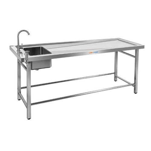 Mesa de necropsia de laboratório - LAT-02 - Labotemp Systems - para medicina legal / para formação / para laboratório de histopatologia