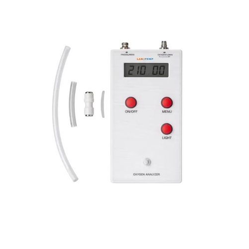 Analisador de pressão - LOA-02 - Labotemp Systems - de O2 / de fluxo / de laboratório