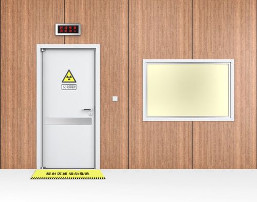 Porta de proteção radiológica - Shandong Hongxinyu Medical Technology Co., Ltd. - de serviço / de segurança / para hospital