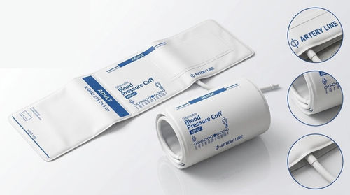 Braçadeira de pressão arterial - PT. Newlife Healthcare International - em tecido / sem látex / descartável