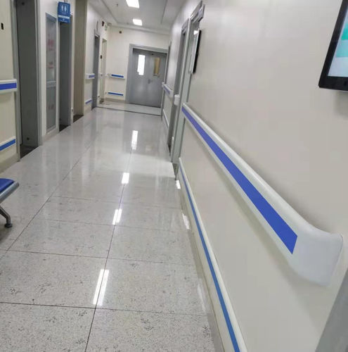 Corrimão para estabelecimento de saúde - Changzhou Zhongtian Fire-proof Decorative Sheets Co., Ltd. - para lar de idosos / antibacteriano / em alumínio