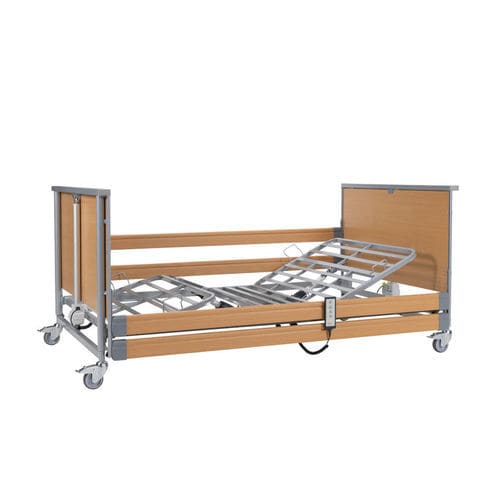 Cama para hospital - PB 340 - Elbur sp. z o.o. sp.k. - elétrica / para pacientes obesos / de altura regulável