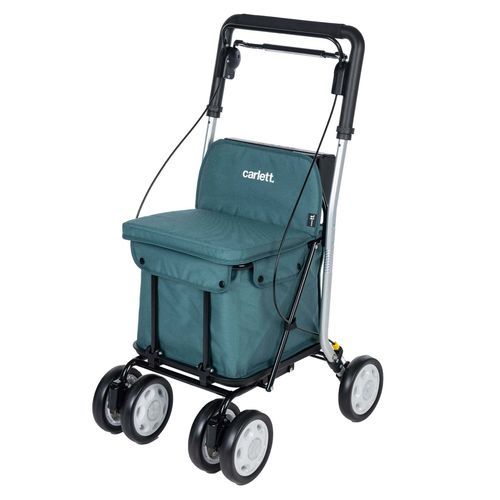 Andador com rodas com 6 rodas - Comfort Move - ADEENE INVEST, S.L.U.–CARLETT - para idosos / estrutura de alumínio / com assento