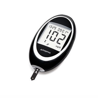 Medidor de glicose com codificação automática - AutoSense - 77 Elektronika