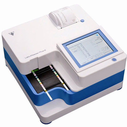 Analisador de urina semiautomático - LabUReader Plus 2 - 77 Elektronika - de bancada / com touch screen / com leitor de códigos de barras