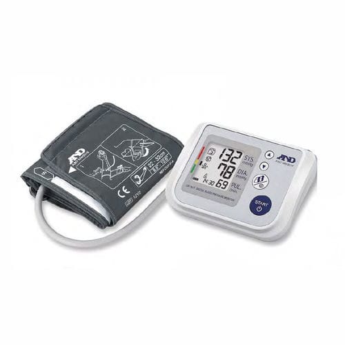 Medidor digital de pressão arterial automático - UA-767F - A&D Company, Limited - com braçadeira para adulto