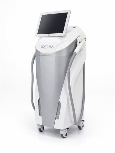 Aparelho de luz intensa pulsada para depilação - Extra 818 - Active Optical Systems  - com carrinho