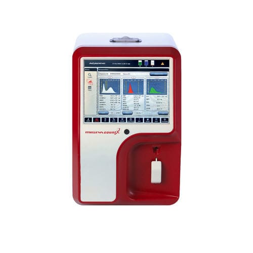 Analisador hematológico automático - Mispa Count X - Agappe Diagnostics Switzerland GmbH - de bancada / 22 parâmetros / com diferencial de 3 partes