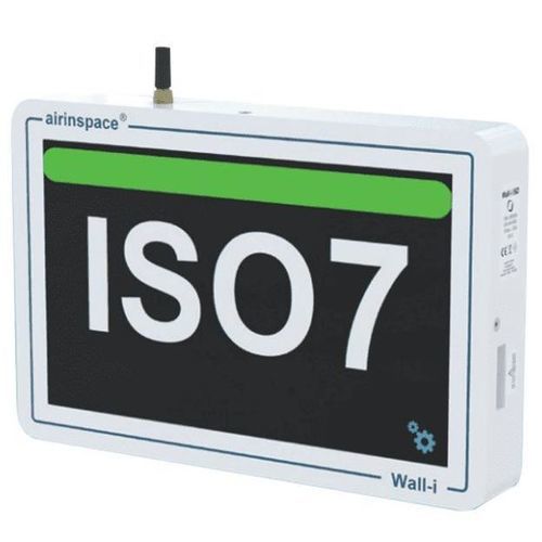 Sistema de monitoramento para hospital - Wall-i ISO - airinspace - de qualidade do ar / de parede / em tempo real