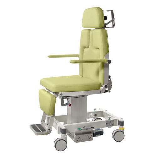 Cadeira de exame para mamografia - ak 5010 MBS - Akrus GmbH & Co.KG - elétrica / com altura regulável / com apoio para pernas