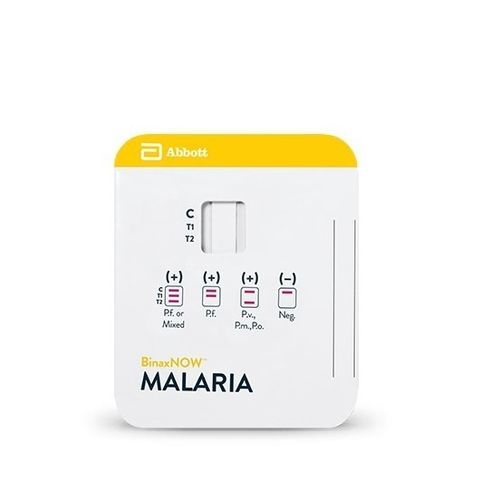 Teste rápido da malária - BINAXNOW™ - Abbott - de antígeno / de Plasmodium / de sangue total