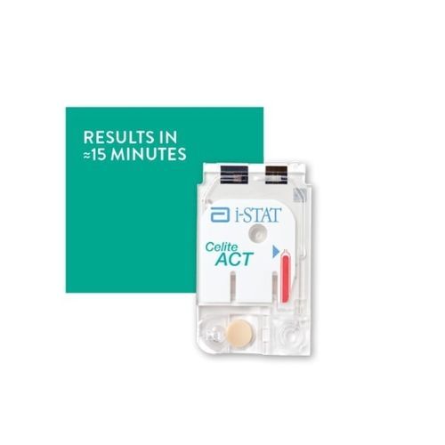 Kit de teste de hematócritos - i-STAT ACTc - Abbott - de coagulação / de fibrinógeno / de trombina