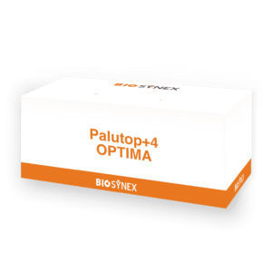 Kit de teste para doenças infecciosas - PALUTOP +4 Optima - BIOSYNEX - de antígeno / de Plasmodium / de sangue total