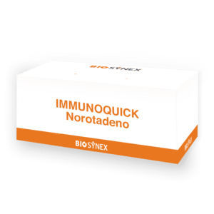 Kit de teste para doenças gastrointestinais - IMMUNOQUICK® - BIOSYNEX - de adenovírus / de rotavírus / de norovírus