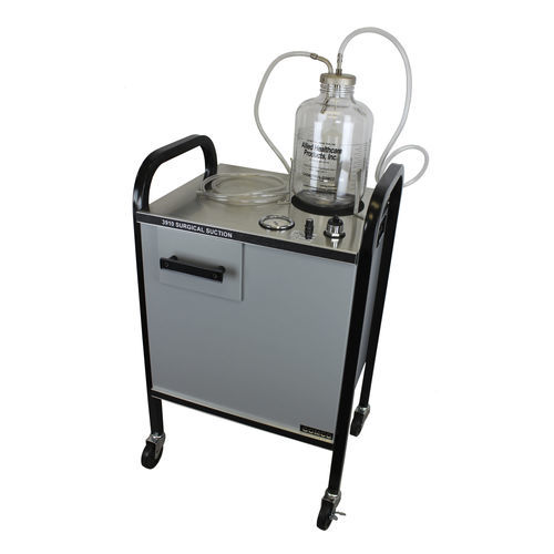 Aspirador cirúrgico elétrico - GOMCO®3910 - Allied Healthcare Products - com rodízios