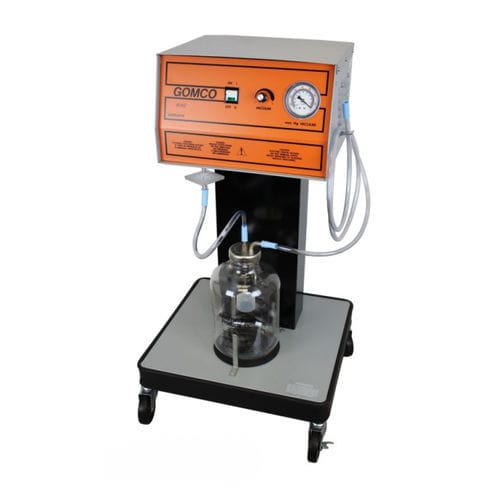 Aspirador cirúrgico elétrico - GOMCO®3020 - Allied Healthcare Products - com rodízios