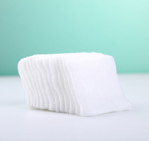 Compressa de gaze em algodão - Allmed Medical Products   - absorvente