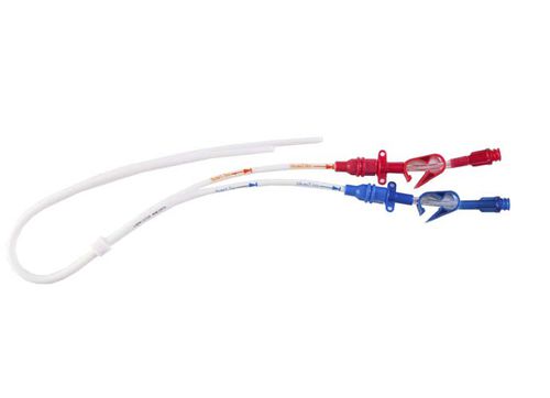 Cateter para infusão intravenosa - Permthane X - Amecath - venoso central / de duplo lúmen
