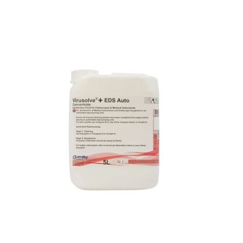 Desinfetante para instrumentos cirúrgicos - VIRUSOLVE+ EDS AUTO - Amity International - para endoscópios / líquido / 5.000 ml