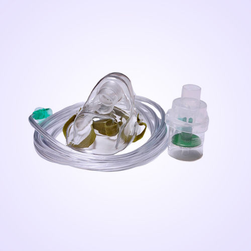 Máscara de nebulização regulável - AS-11 - Angiplast   - transparente