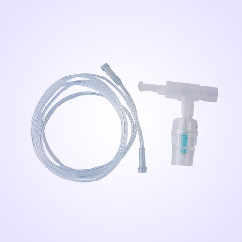 Kit de nebulização com reservatório - AS-31 - Angiplast   - com bocal / com mangueira / com máscara