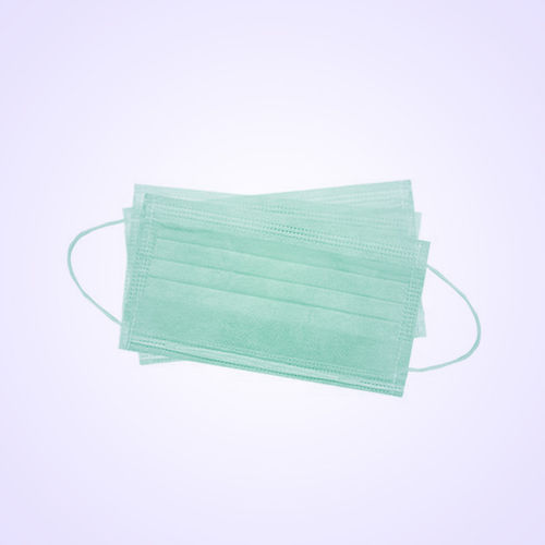 Máscara cirúrgica em polipropileno - MS-17 series - Angiplast   - sem látex / para adulto / verde
