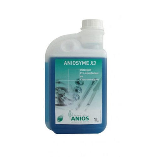 Desinfetante para endoscópios - ANIOSYME X3 - ANIOS Laboratoires  - para instrumentos cirúrgicos / líquido / 1.000 ml