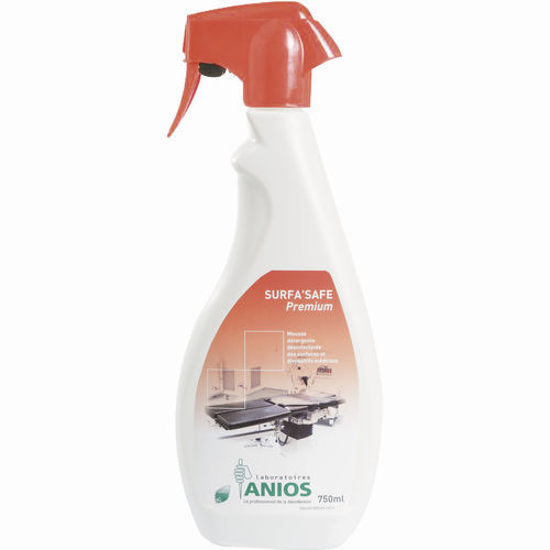 Desinfetante para mobiliário hospitalar - SURFA’SAFE PREMIUM - ANIOS Laboratoires  - líquido / 5.000 ml / 750 ml