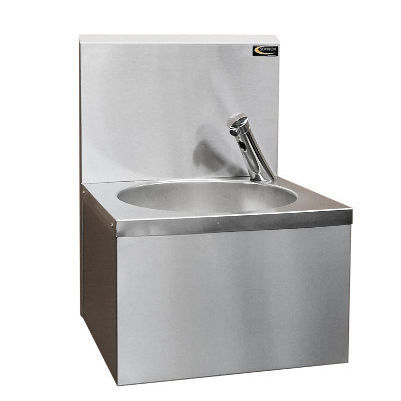 Pia médico-hospitalar - LMASBE1 - ARCANIA DEPARTMENT SOFINOR - para laboratório / com 1 posto / em aço inoxidável