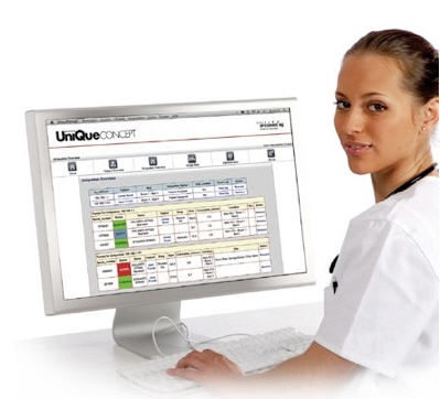 Sistema de gestão de dados de paciente - UniQueCONCEPT™ - Arcomed AG Medical Systems - para hospital / de infusão